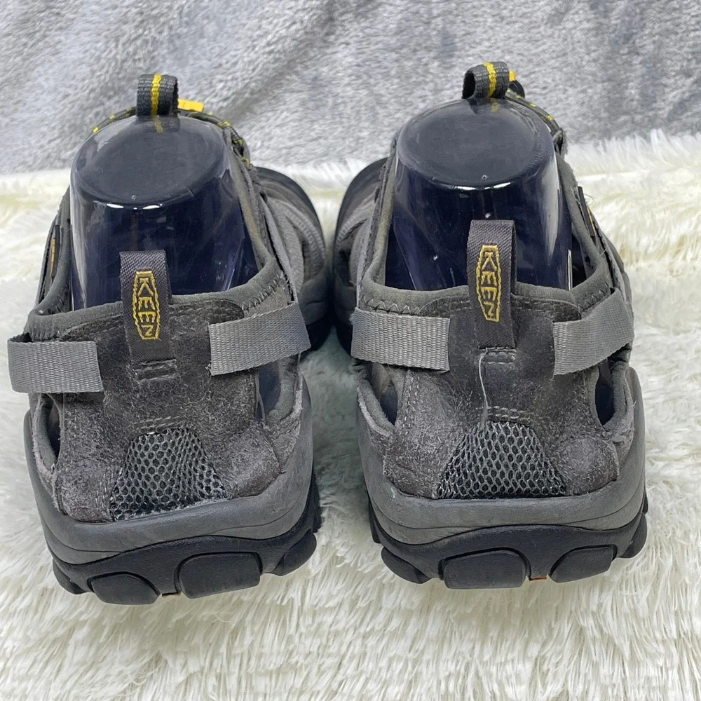 Keen Arroyo II Hiking Sandals Mens 11 Gray Very Good Waterproof Leather Trail